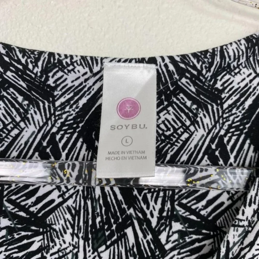 Soybu Everywear Short Sleeve Twist Athletic Dress - Picture 3 of 6